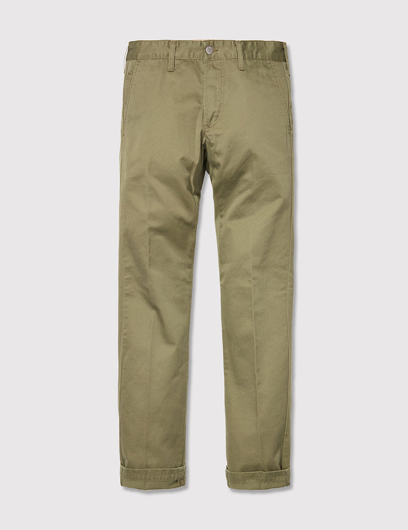 Edwin 55 Chino (Regular Tapered) - Military Green