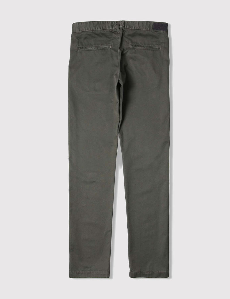 Edwin ED-55 Chino Pants - Uniform Green Rinsed