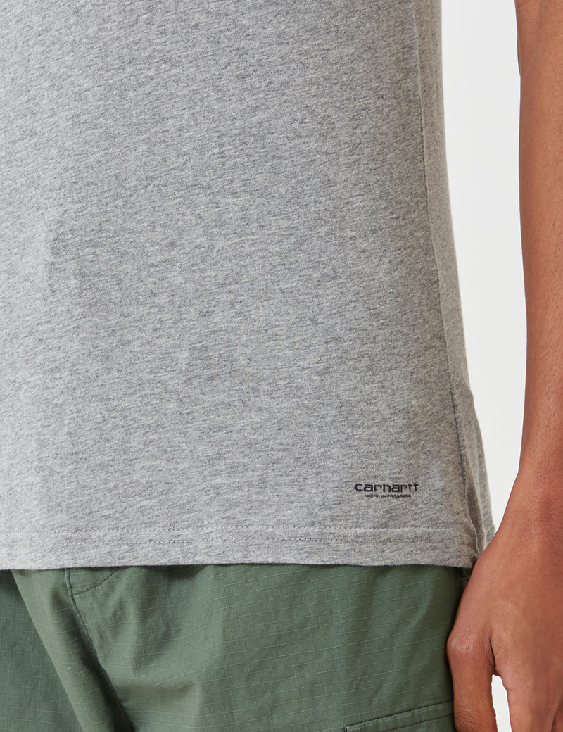 Carhartt-WIP Standard A-Shirt Vest (2 Pack) - White/Grey