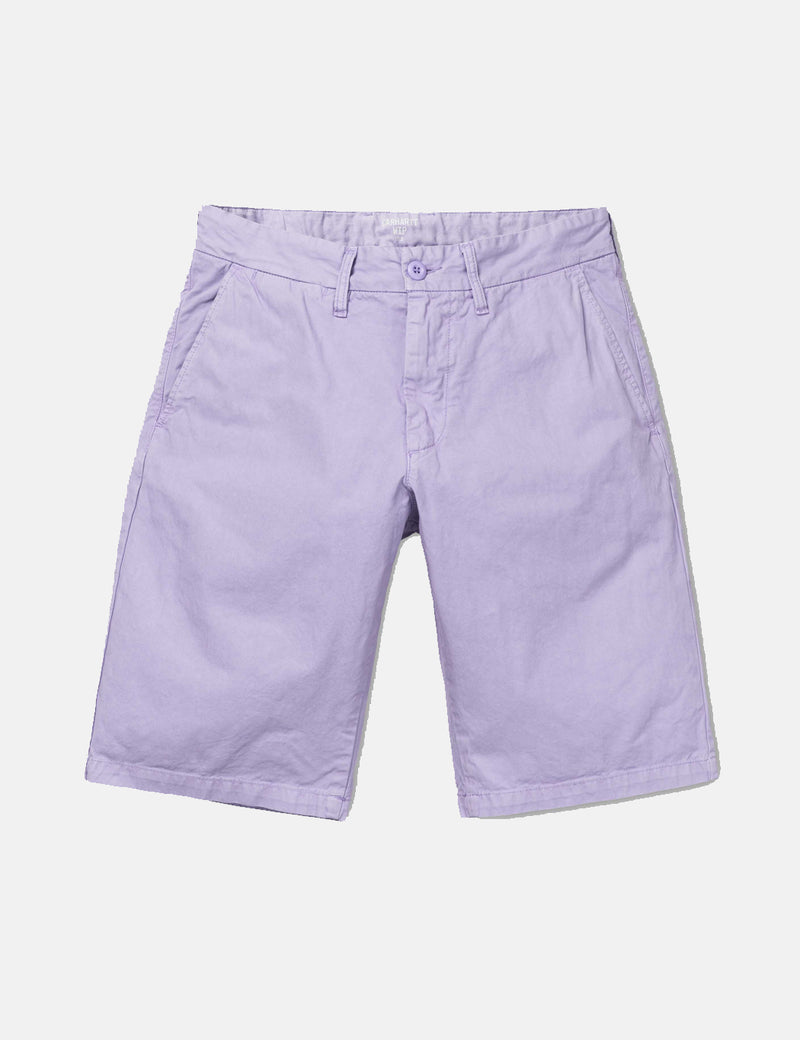 Carhartt-WIP John Shorts - Soft Lavender