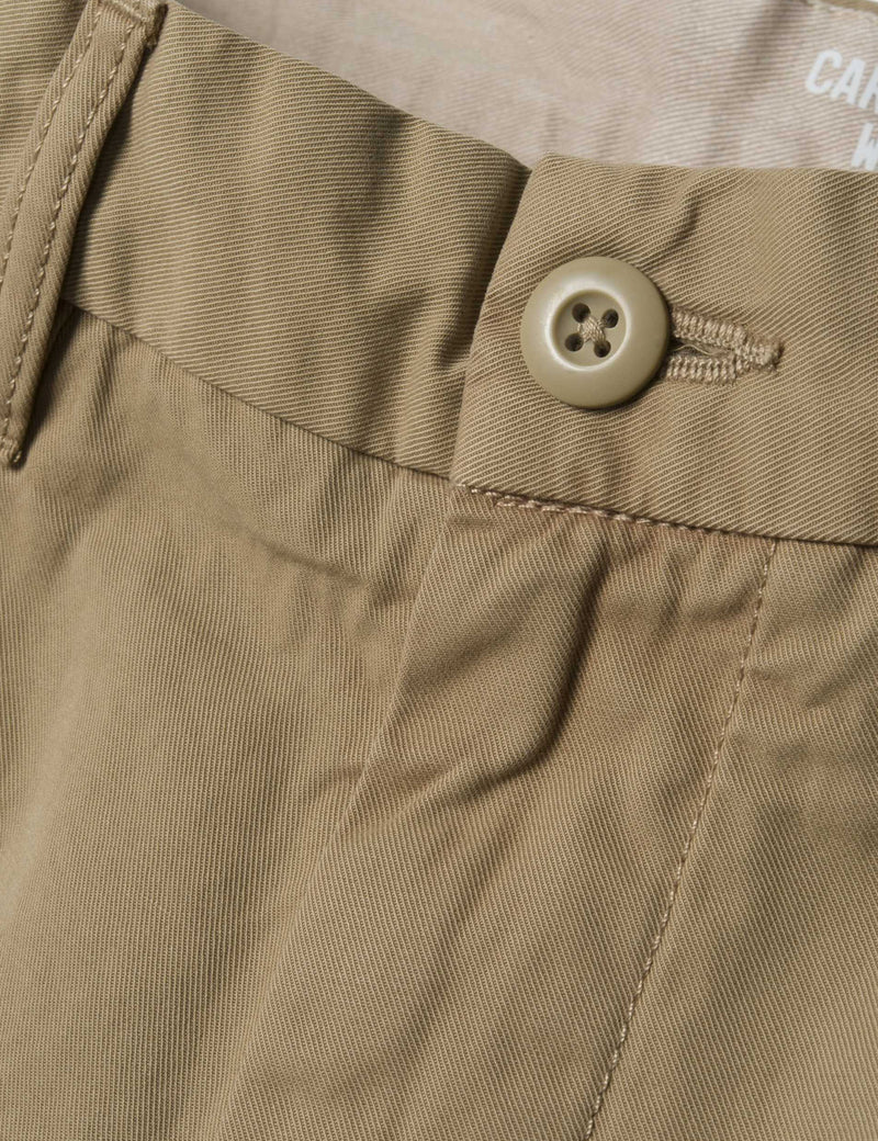 Carhartt-WIPジョンショーツ（レギュラー）-レザーカーキ