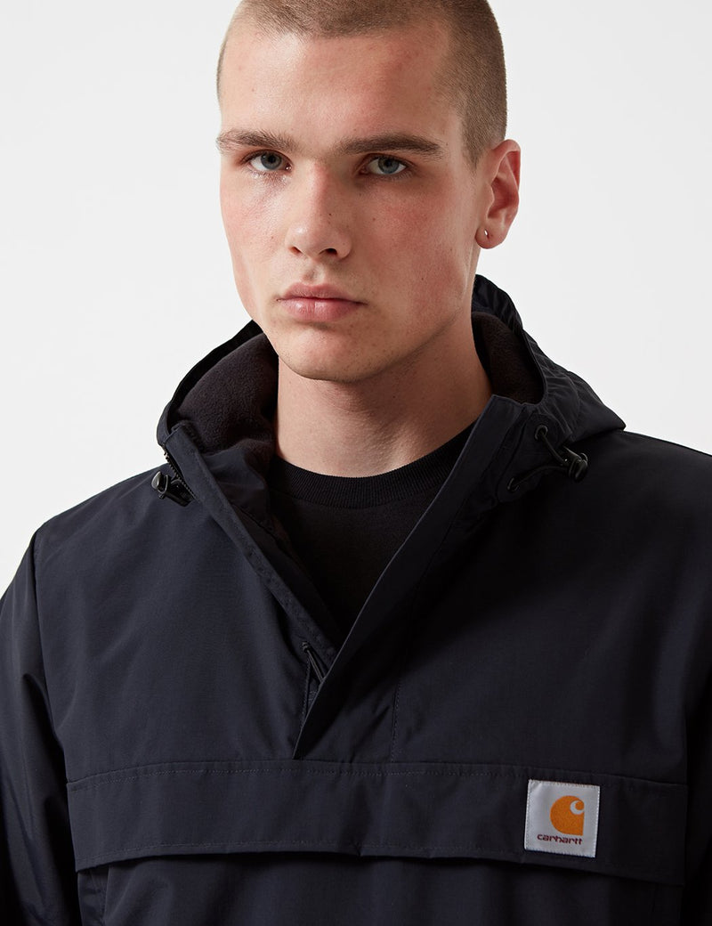 Carhartt-WIP Nimbus Pullover Jacket (Fleece Lined) - Dark Navy