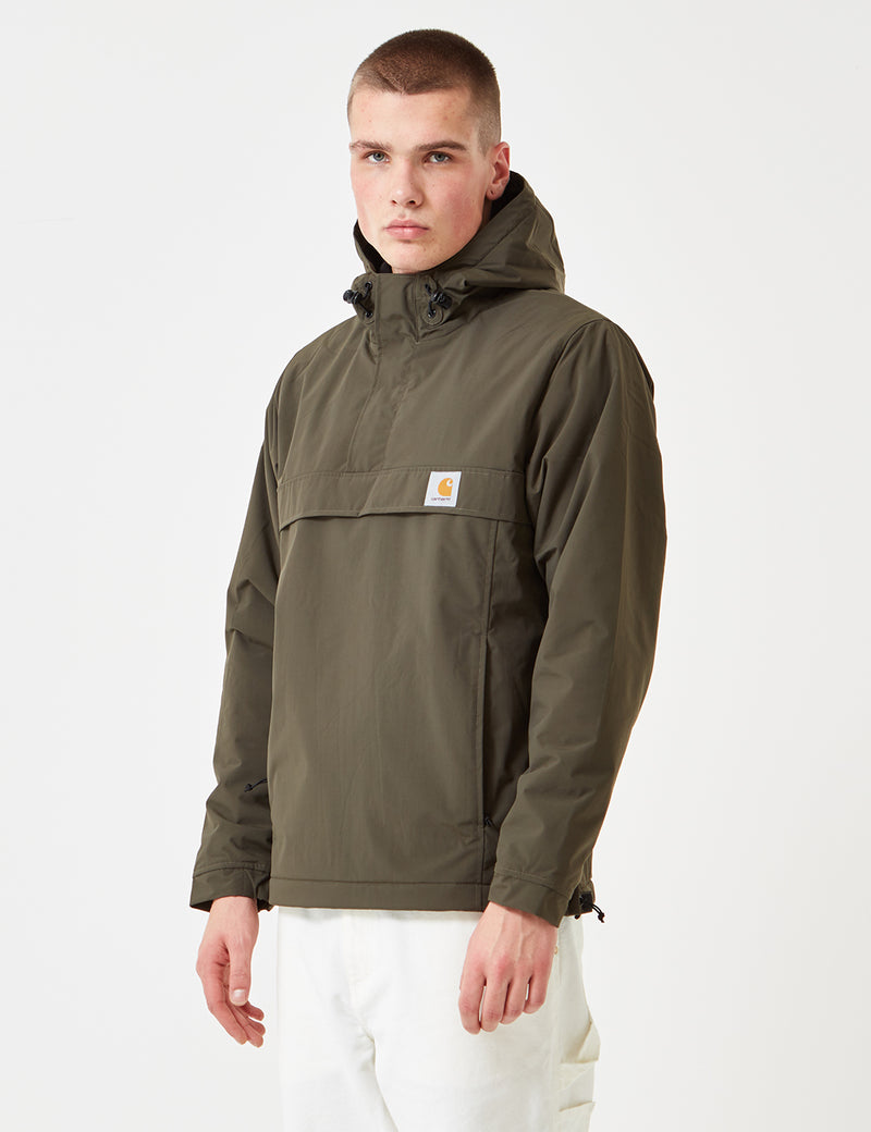 Carhartt Nimbus Pullover Jacket (Fleece Lined) - Cypress Green