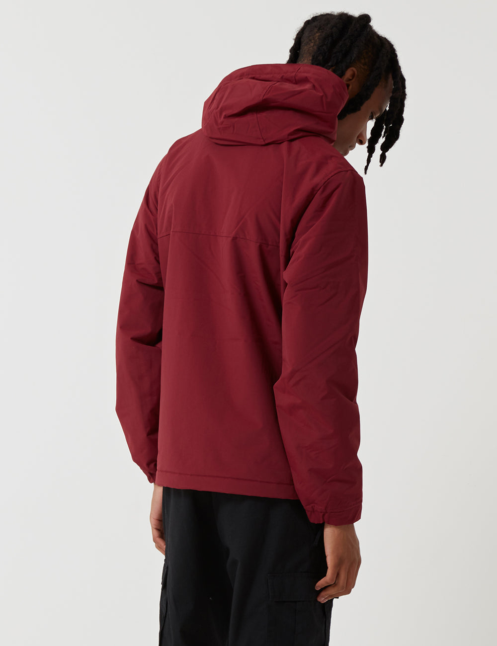 Carhartt sales maroon jacket