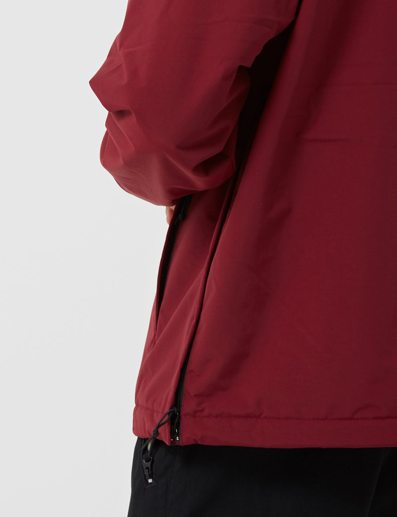Carhartt-WIP Nimbus Half-Zip Jacket (Fleece Lined) - Mulberry