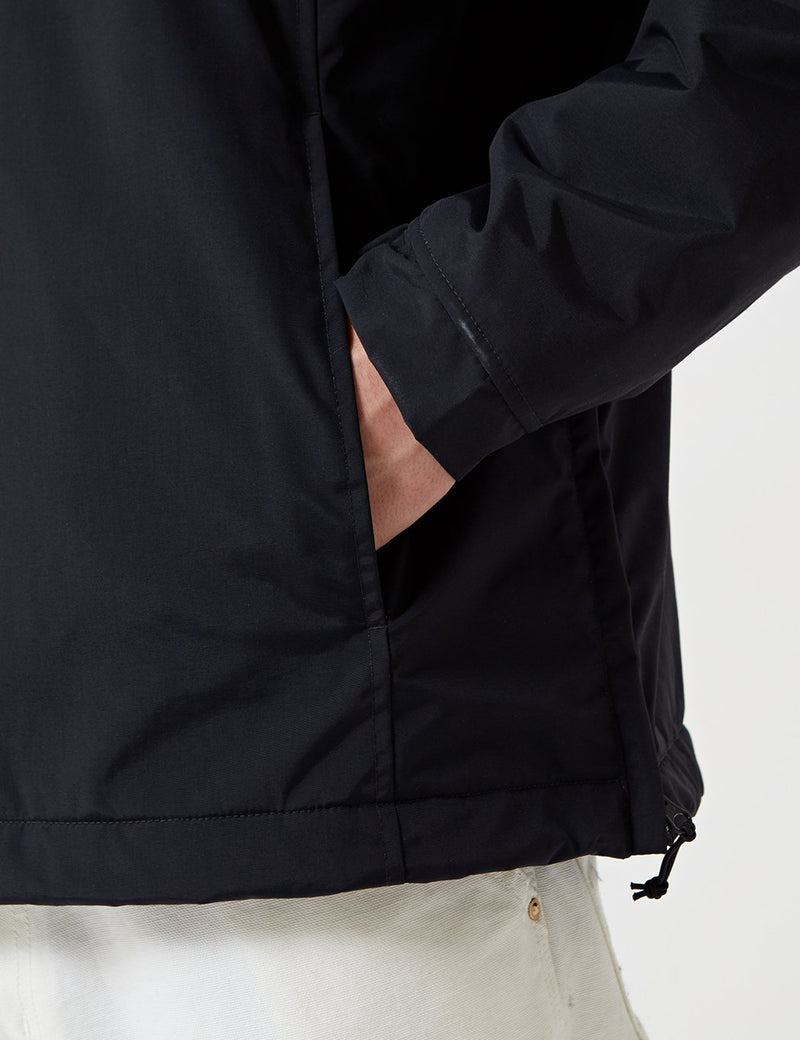 Carhartt-WIP Nimbus 풀오버 재킷 (양털 안감)-블랙