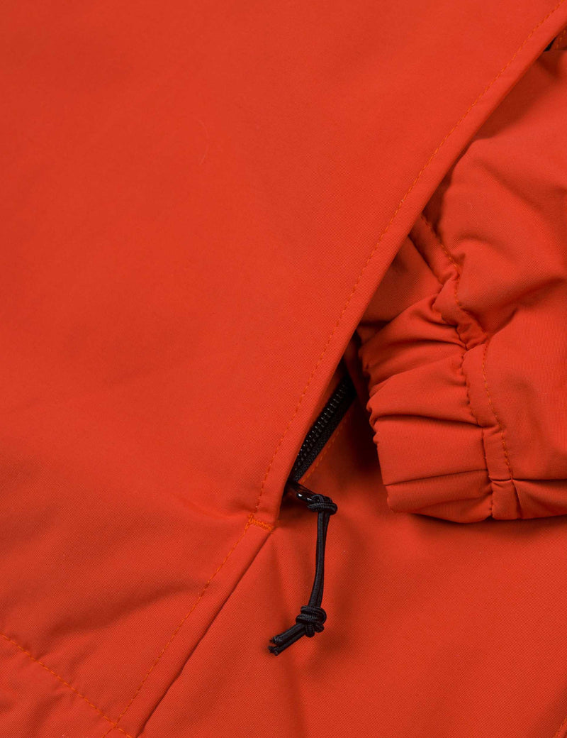 Carhartt-WIP Nimbus Half-Zip Jacke (mit Fleece-Futter) - Persimmon orange