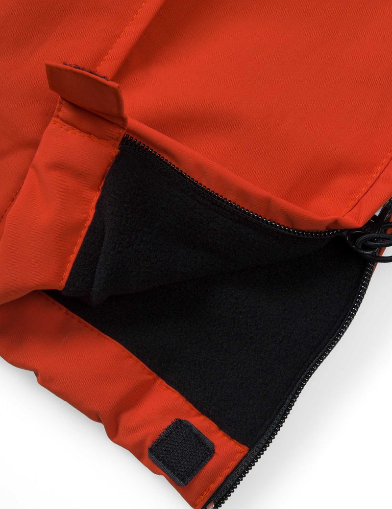 Veste à demi-glissière Carhartt-WIP Nimbus (doublée en polaire) - Persimmon Orange