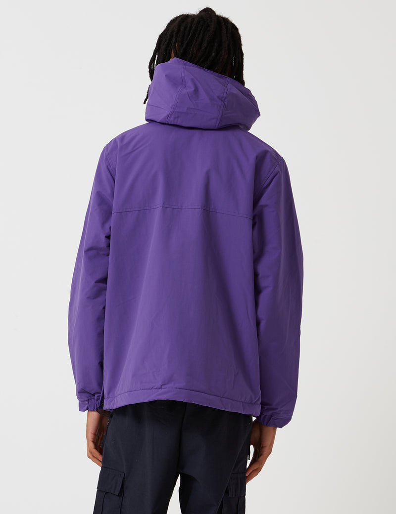 Carhartt-WIP Nimbus Half-Zip Jacket (Fleece Lined) - Frosted Viola Purple