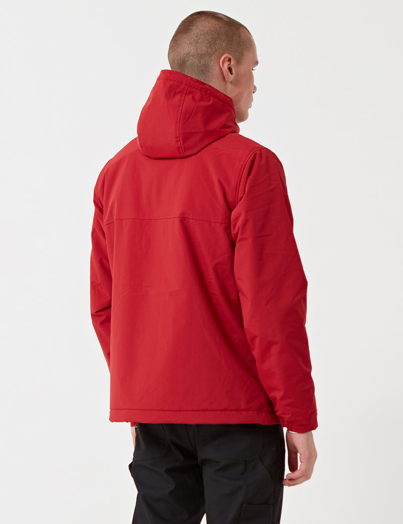 Carhartt Nimbus Half-Zip Jacket (Fleece Lined) - Blast Red