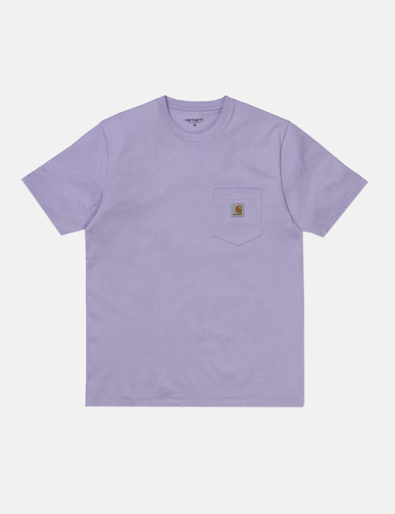 カーハート-WIPポケットTシャツ-ソフトラベンダー