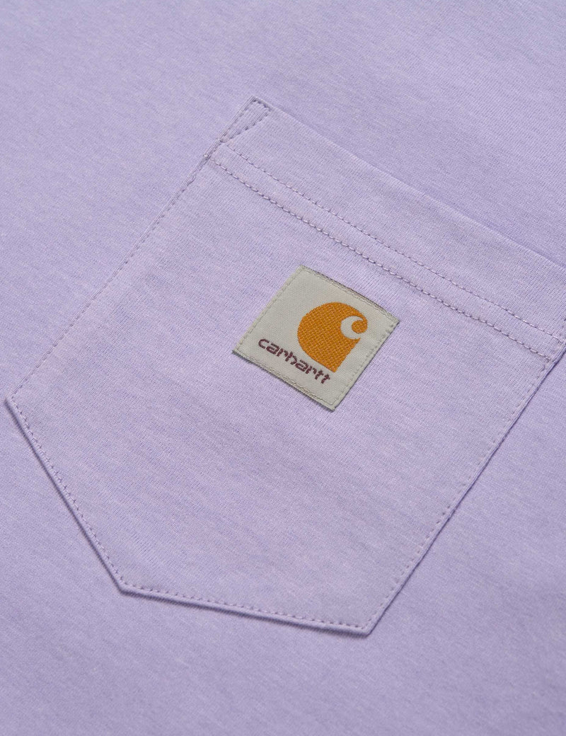 カーハート-WIPポケットTシャツ-ソフトラベンダー