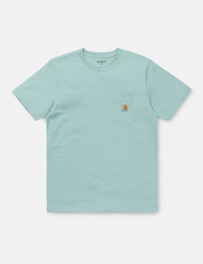 カーハート-WIPポケットTシャツ-ユッカグリーン