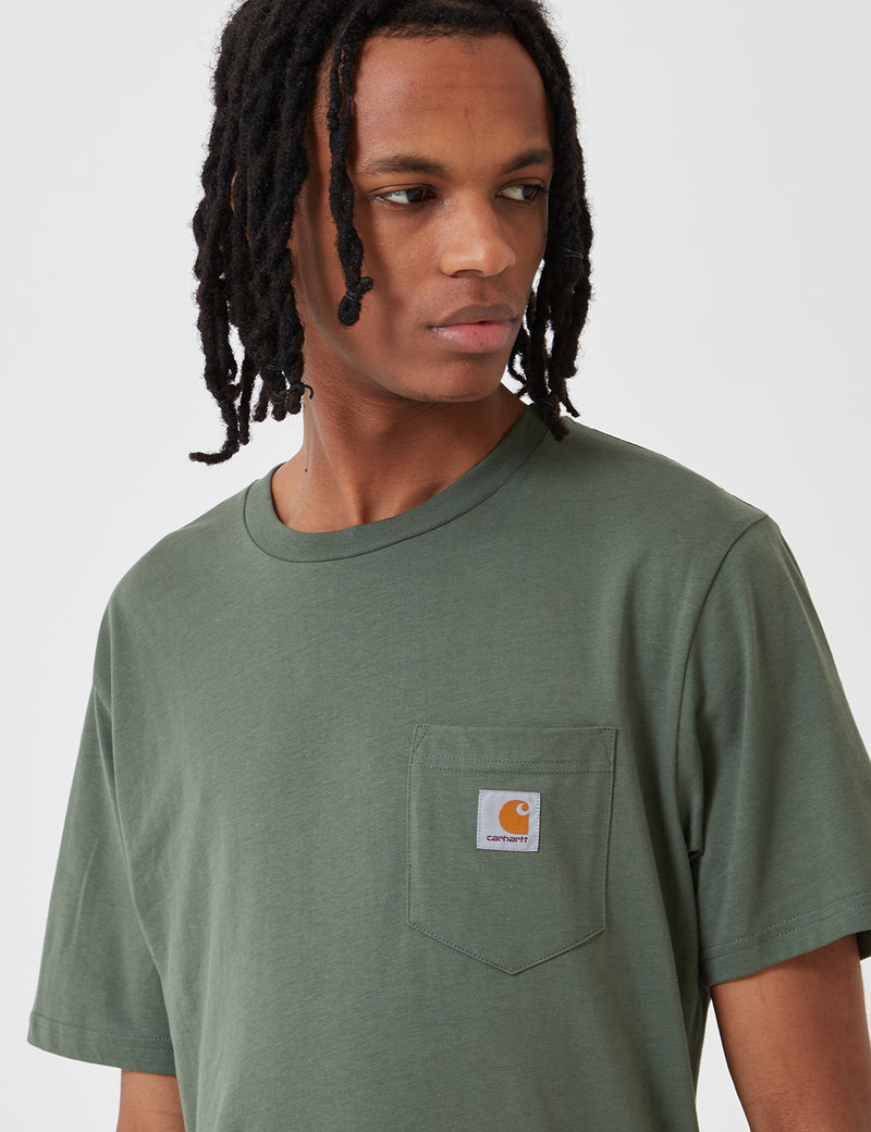 Carhartt-WIP Pocket T-Shirt - Adventure Green