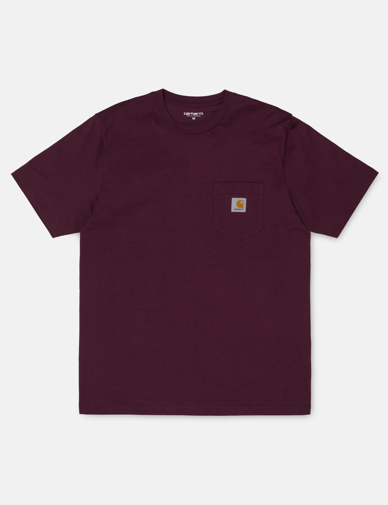 Carhartt-WIP Pocket T-Shirt - Merlot Red
