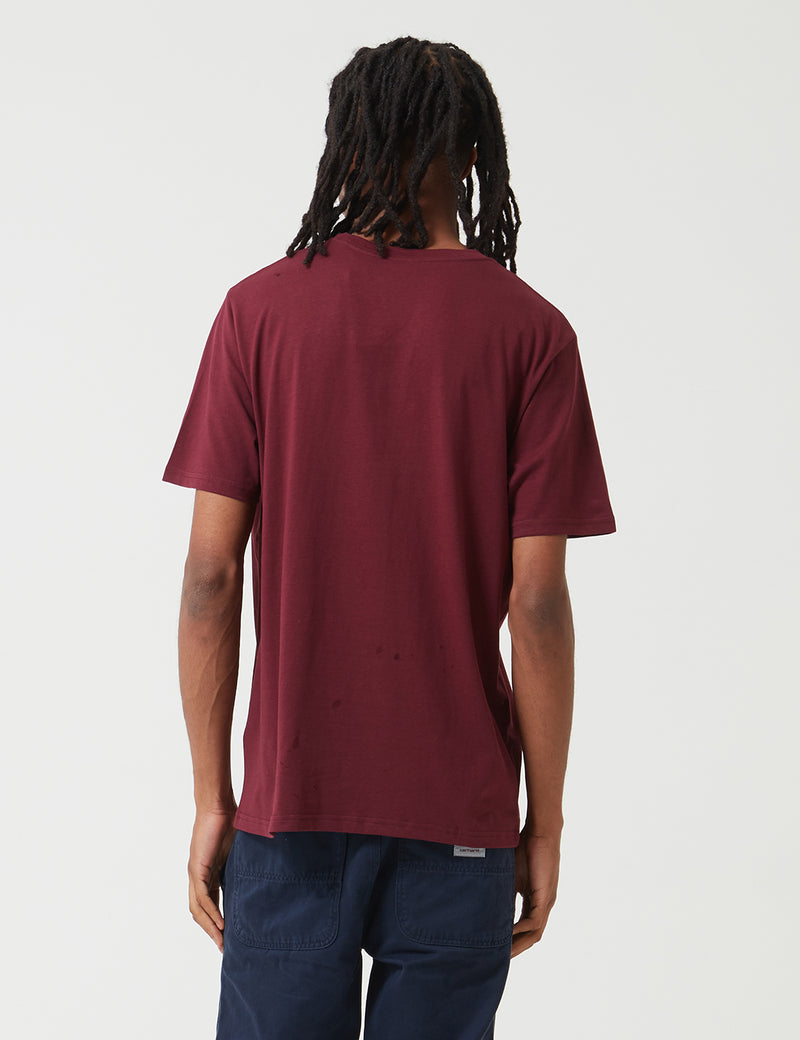 Carhartt-WIP Pocket T-Shirt - Merlot Red