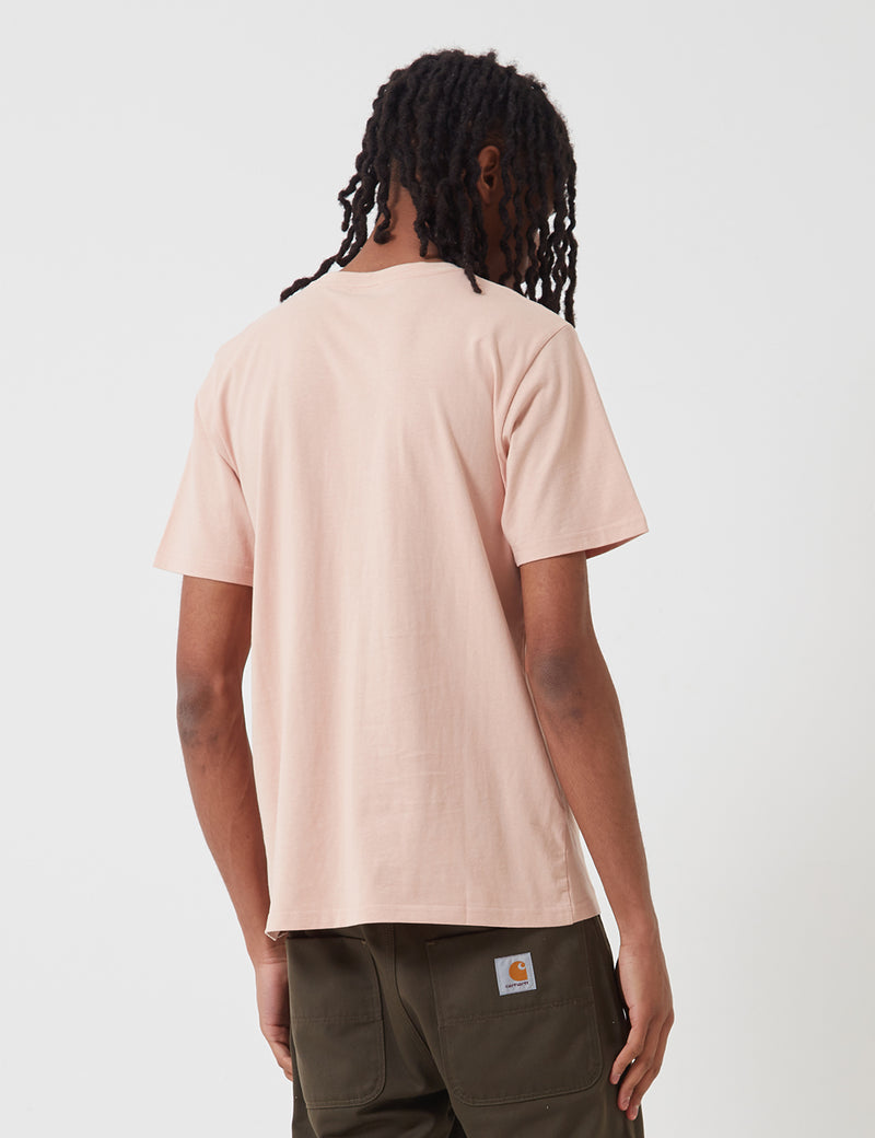 Carhartt-WIP Pocket T-Shirt - Powdery Pink