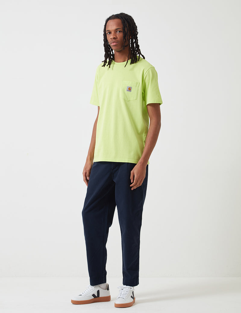 T-Shirt à Poche Carhartt-WIP - Lime Green