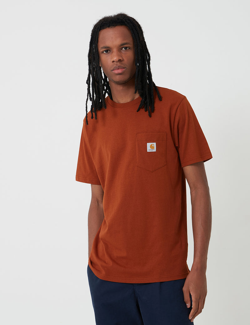 Carhartt-WIP Pocket T-Shirt - Brandy