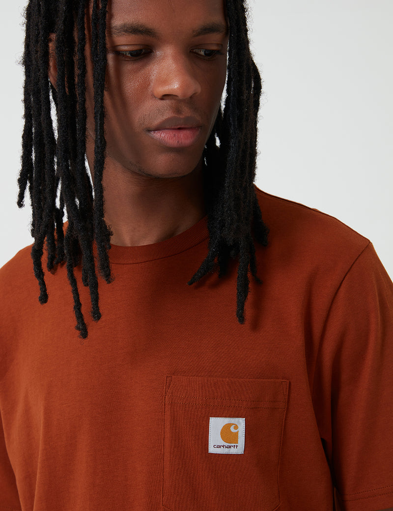 Carhartt-WIP Pocket T-Shirt - Brandy