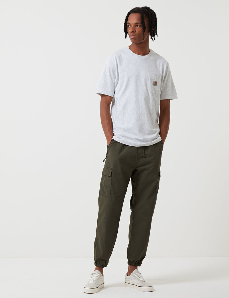 T-Shirt à Poche Carhartt-WIP - Ash Heather Grey