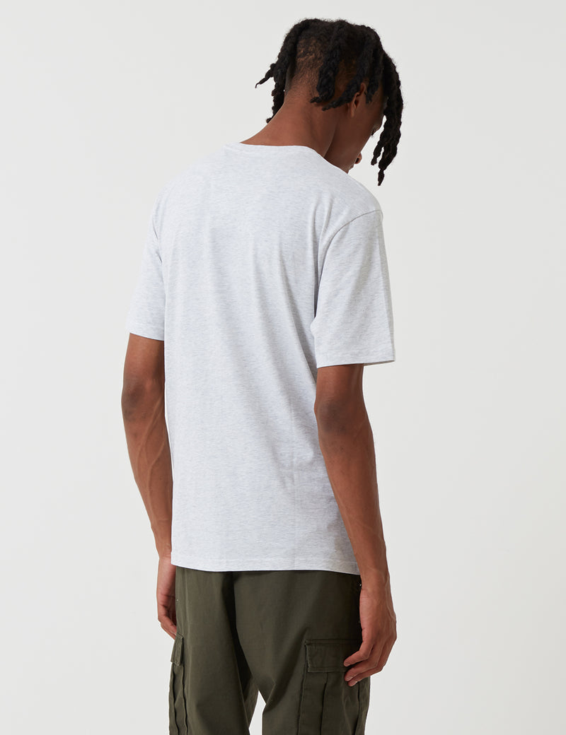 T-Shirt à Poche Carhartt-WIP - Ash Heather Grey