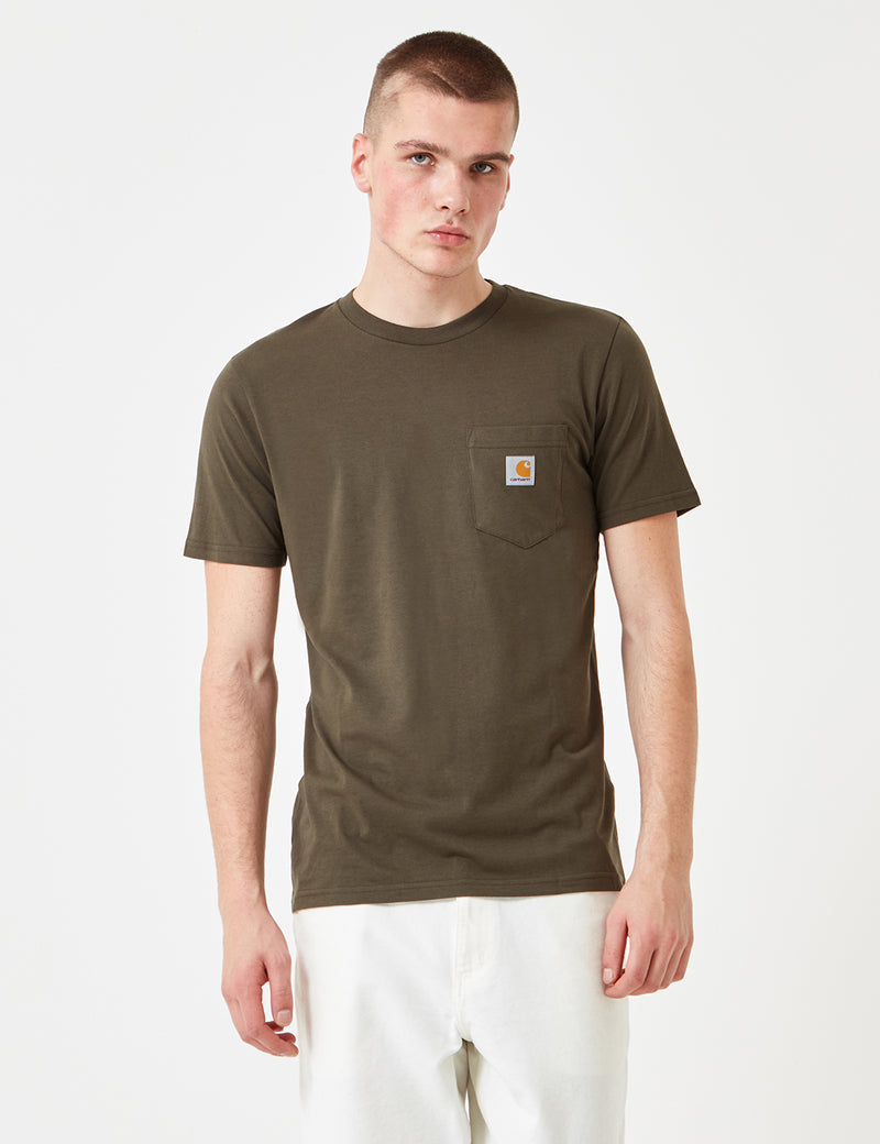 T-Shirt à Poche Carhartt-WIP - Cypress Green