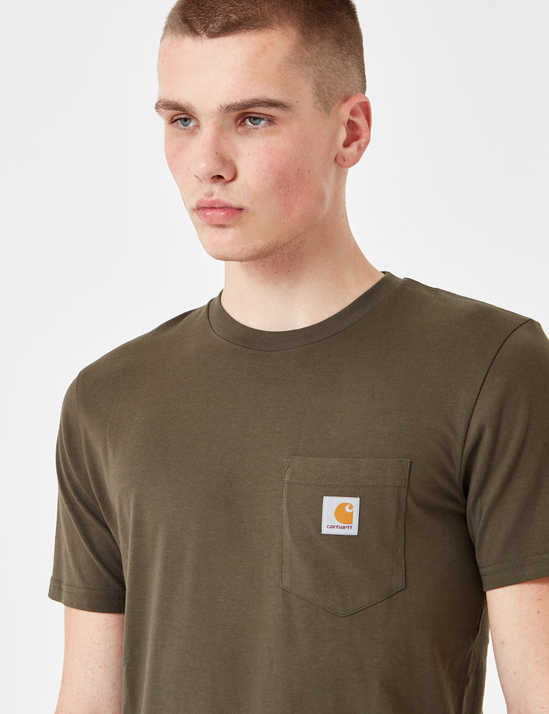 T-Shirt à Poche Carhartt-WIP - Cypress Green
