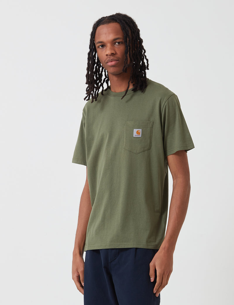 Carhartt-WIP Pocket T-Shirt - Dollar Green