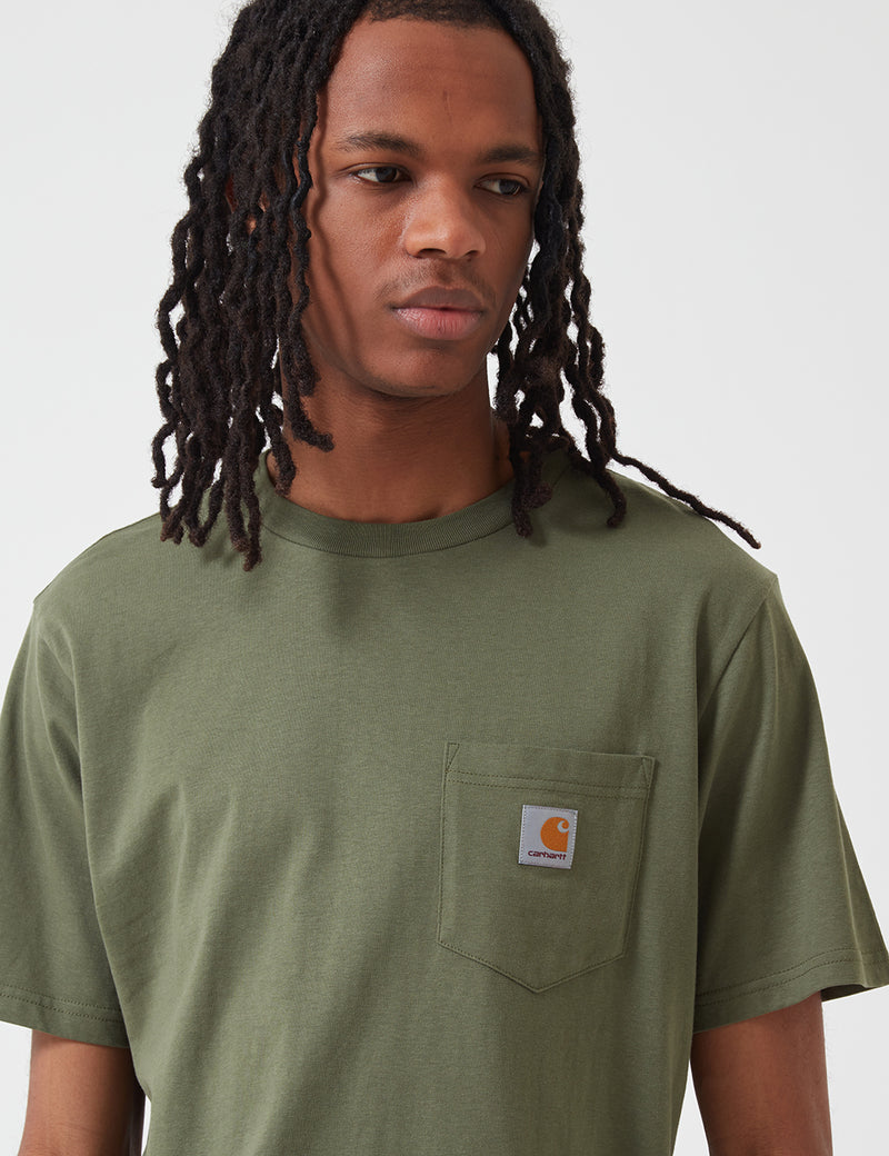 Carhartt-WIP Pocket T-Shirt - Dollar Green