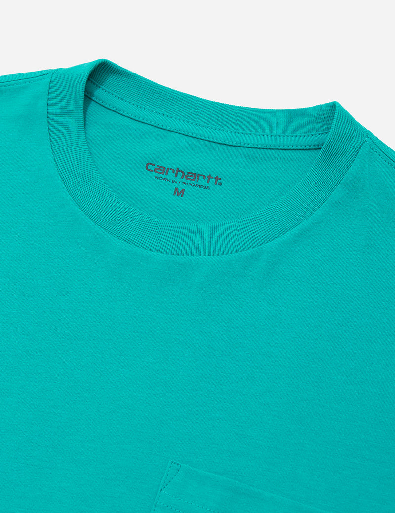 Carhartt-WIP Pocket T-Shirt - Cauma Green