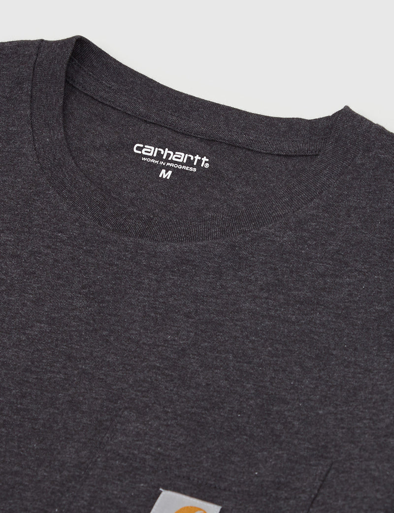 Carhartt Pocket T-Shirt - Black Heather