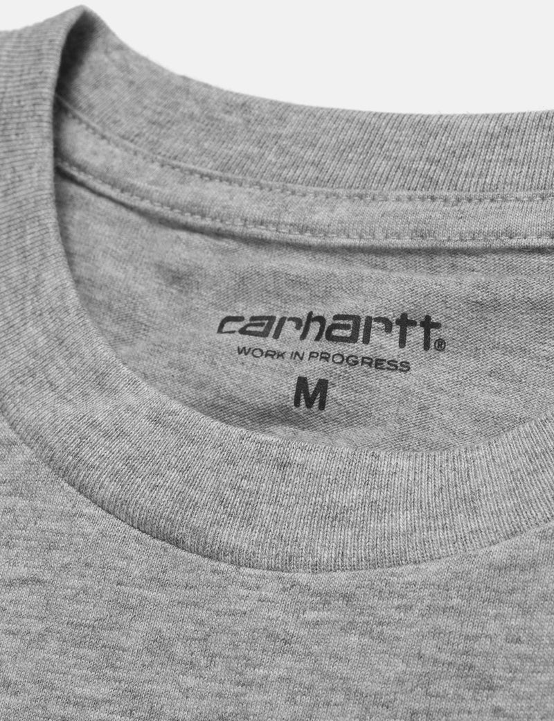 Carhartt-WIP Pocket T-Shirt - Grey Heather