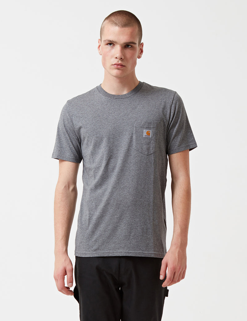 Carhartt Pocket T-Shirt - Dark Grey