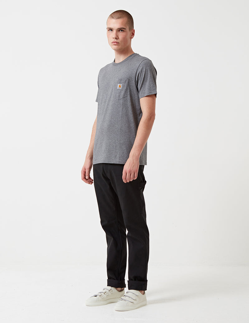 Carhartt Pocket T-shirt - Dark Grey Heather