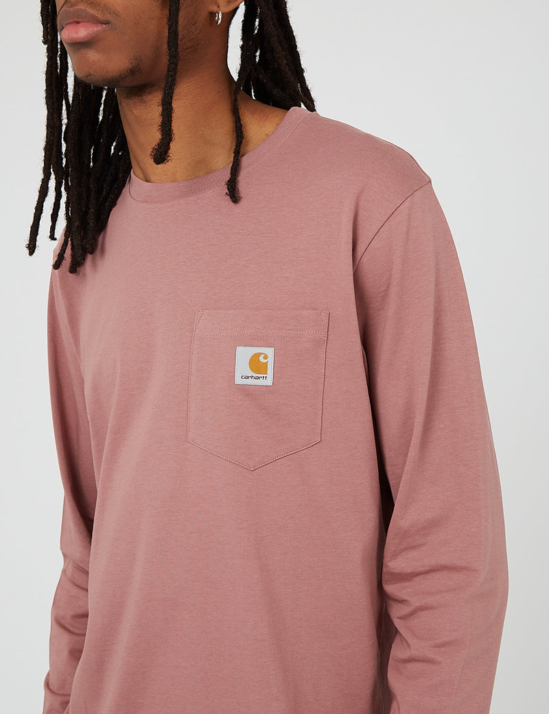 Carhartt-WIP Pocket Long Sleeve T-Shirt - Malaga