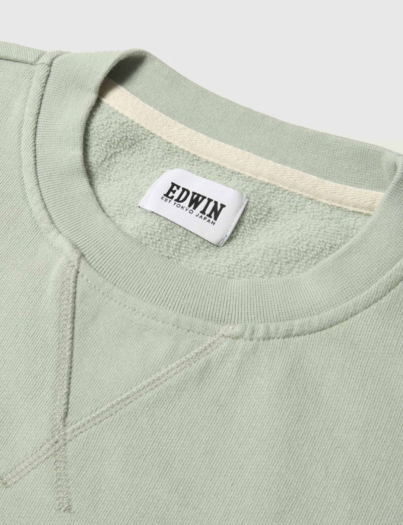 Edwin Classic Crew Sweatshirt - Mint