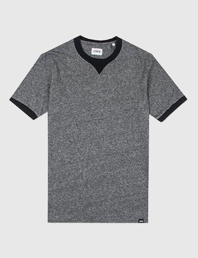Edwin International T-shirt (Marl) - Black