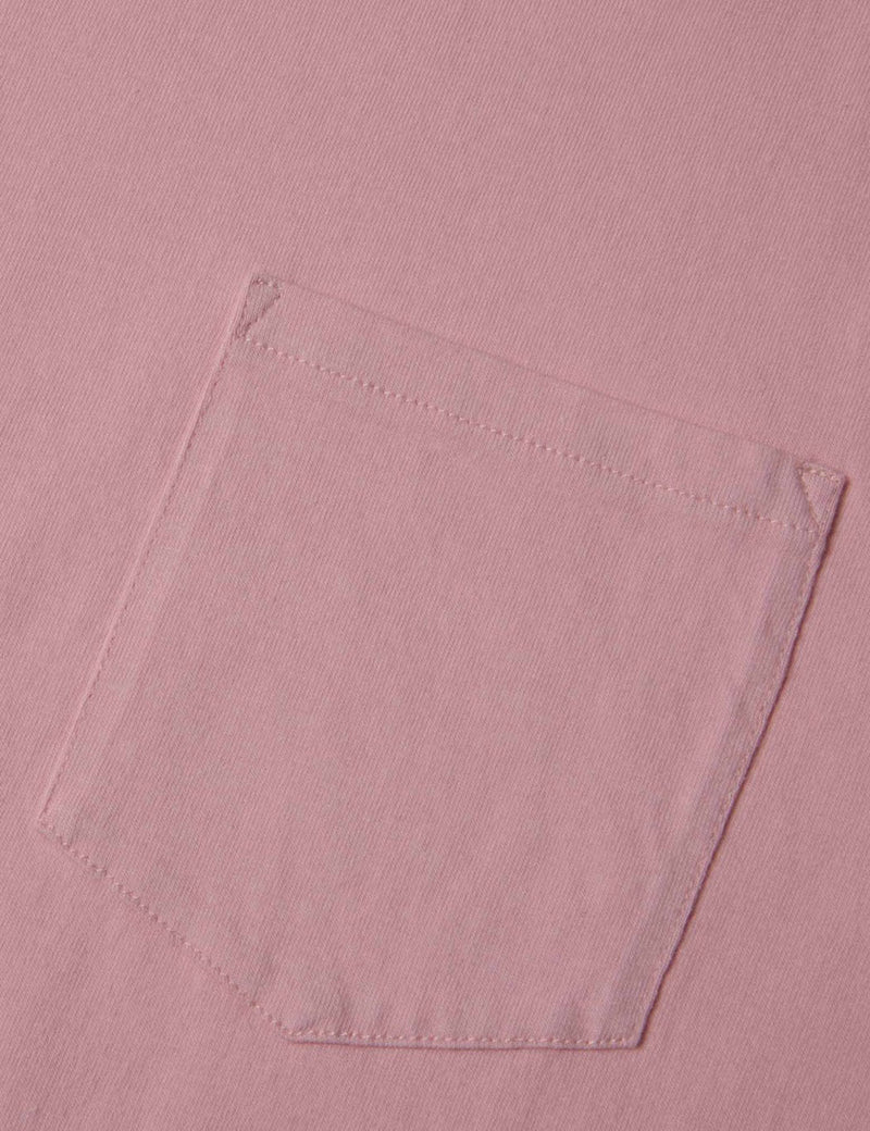 Edwin Pocket T-shirt - Pink