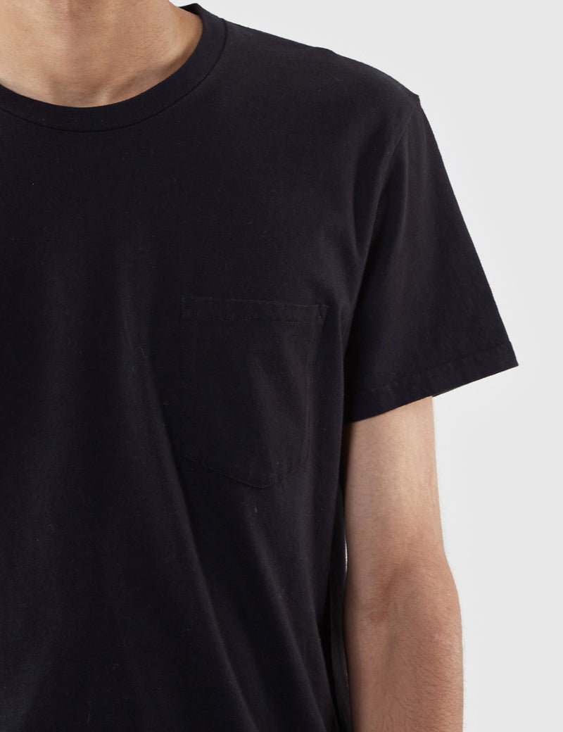 Edwin Pocket T-Shirt - Navy Blue
