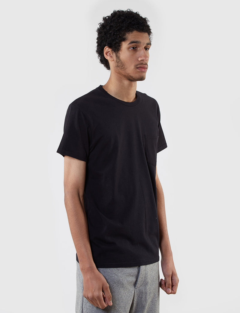 Edwin Pocket T-Shirt - Navy Blue