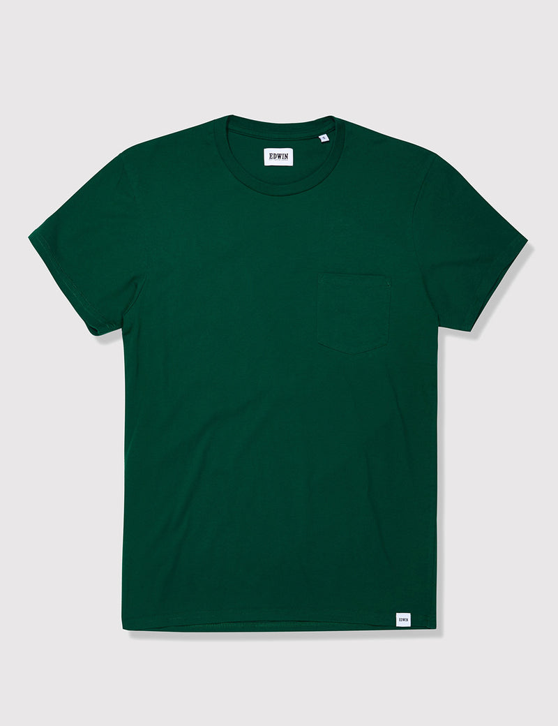 T-Shirt à Poche Edwin - Vert Forêt