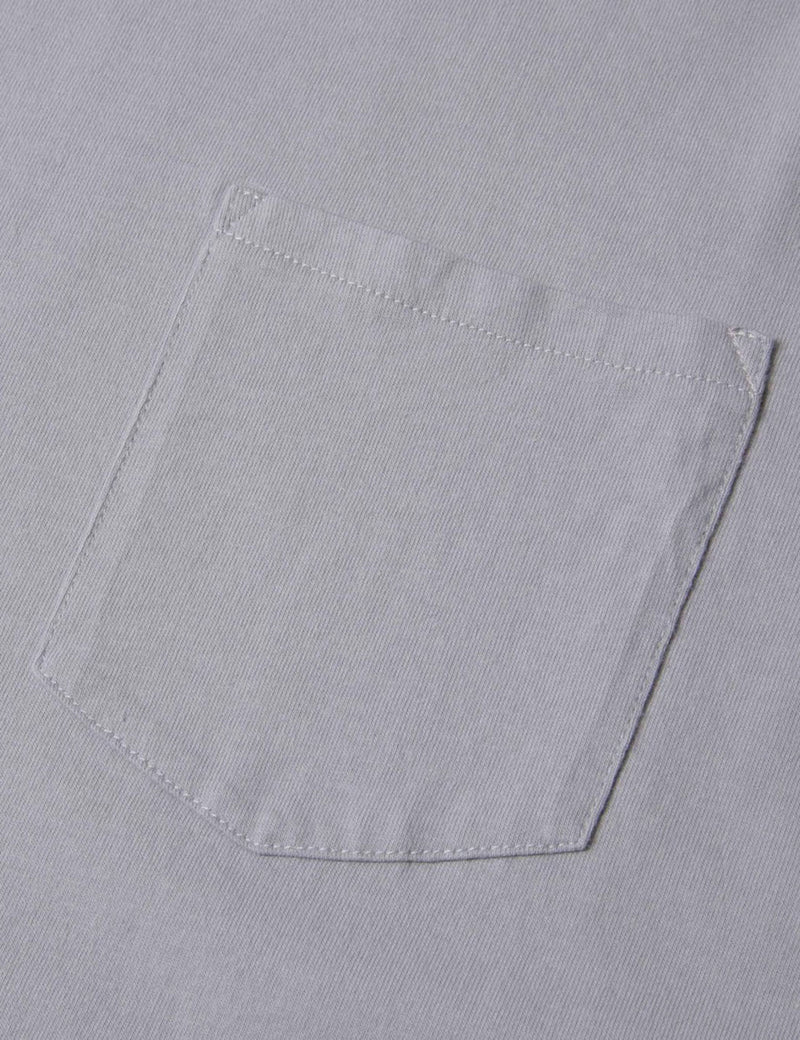 Edwin Pocket T-shirt - Ciel Clair Blue