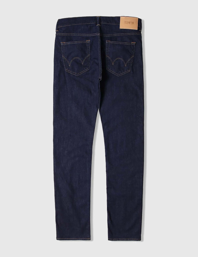 Edwin ED-80 Night Blue Jeans 11oz (Slim Tapered) - Rinsed