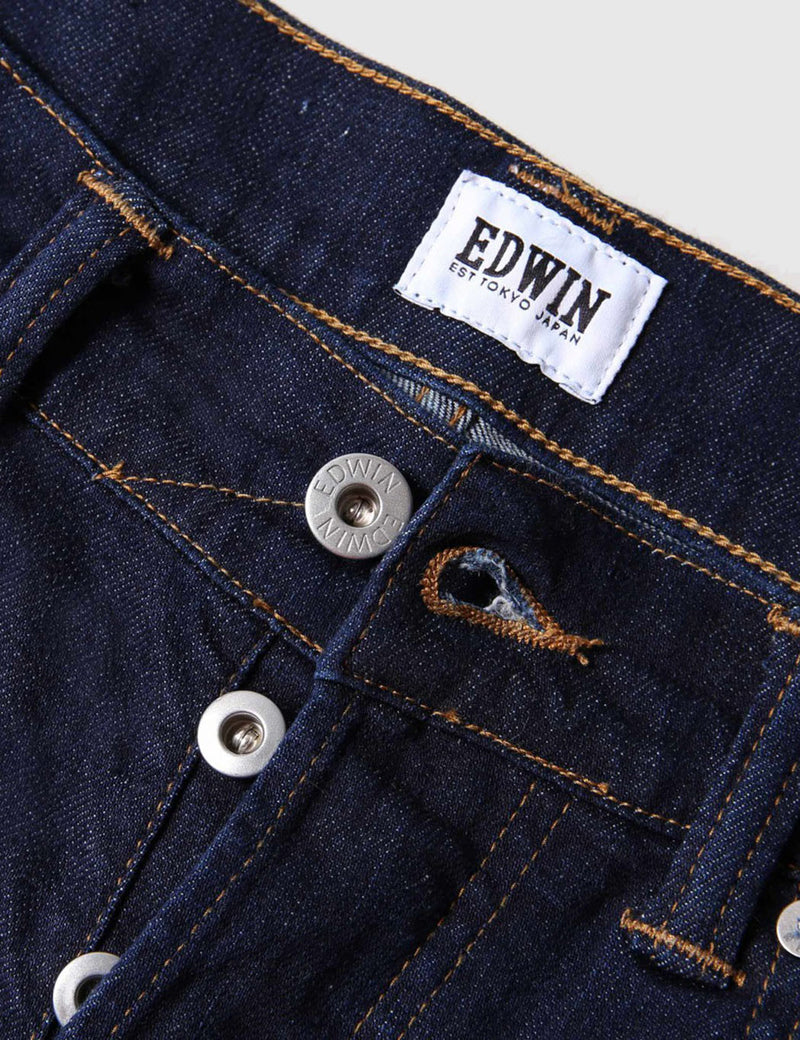 Edwin ED-80 Night Blue Jeans 11oz (Slim Tapered) - Rinsed