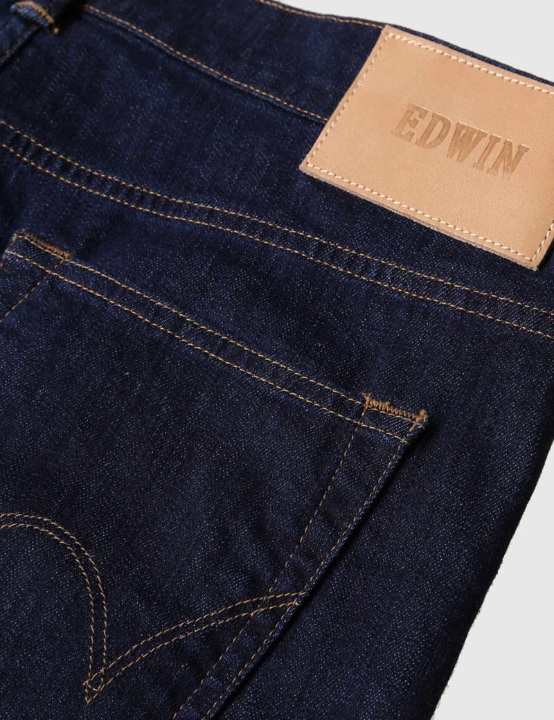 Edwin ED-80 Night Blue Jeans 11oz (Slim Tapered) - Rinsed