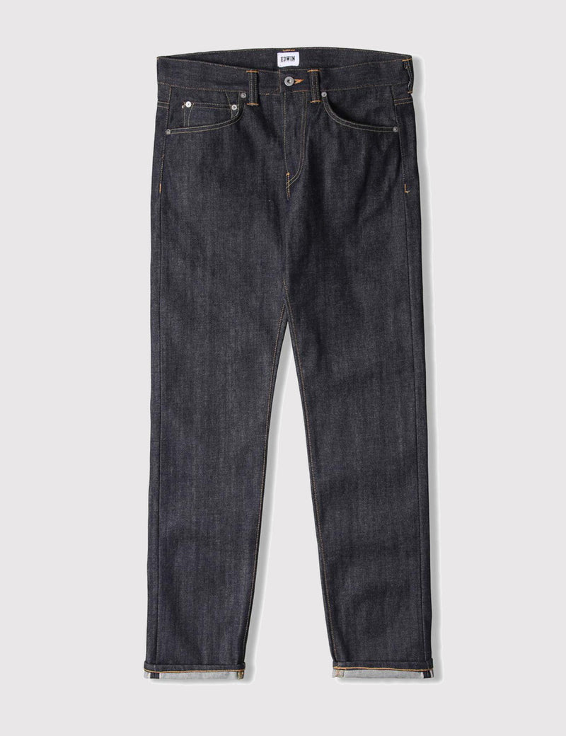 Edwin ED-80 CS Red Listed Selvage Jeans (Slim Tapered) - Rinsed