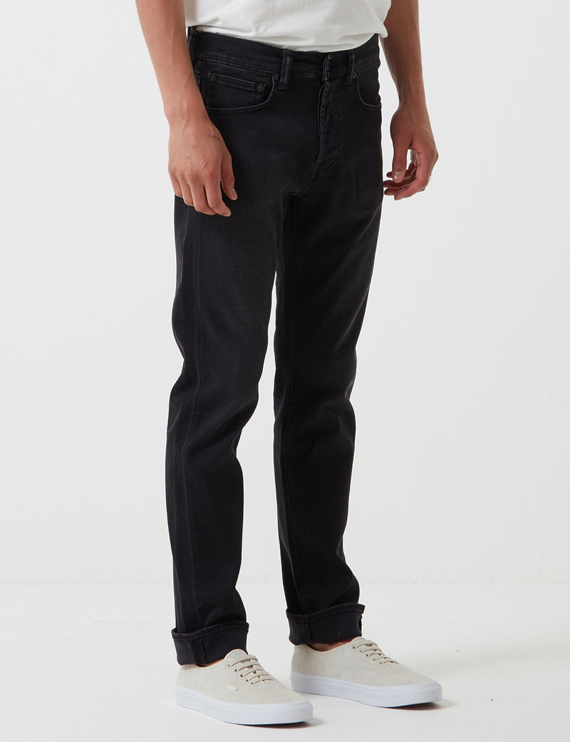 Edwin ED-80 CS Mineral Wash 11oz (Slim Tapered) - Noir Encre
