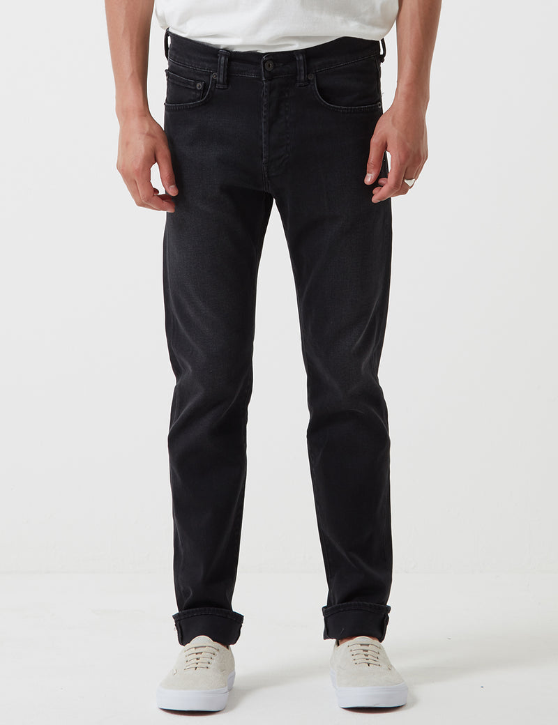 Edwin ED-80 CS Mineral Wash 11oz (Slim Tapered) - Noir Encre