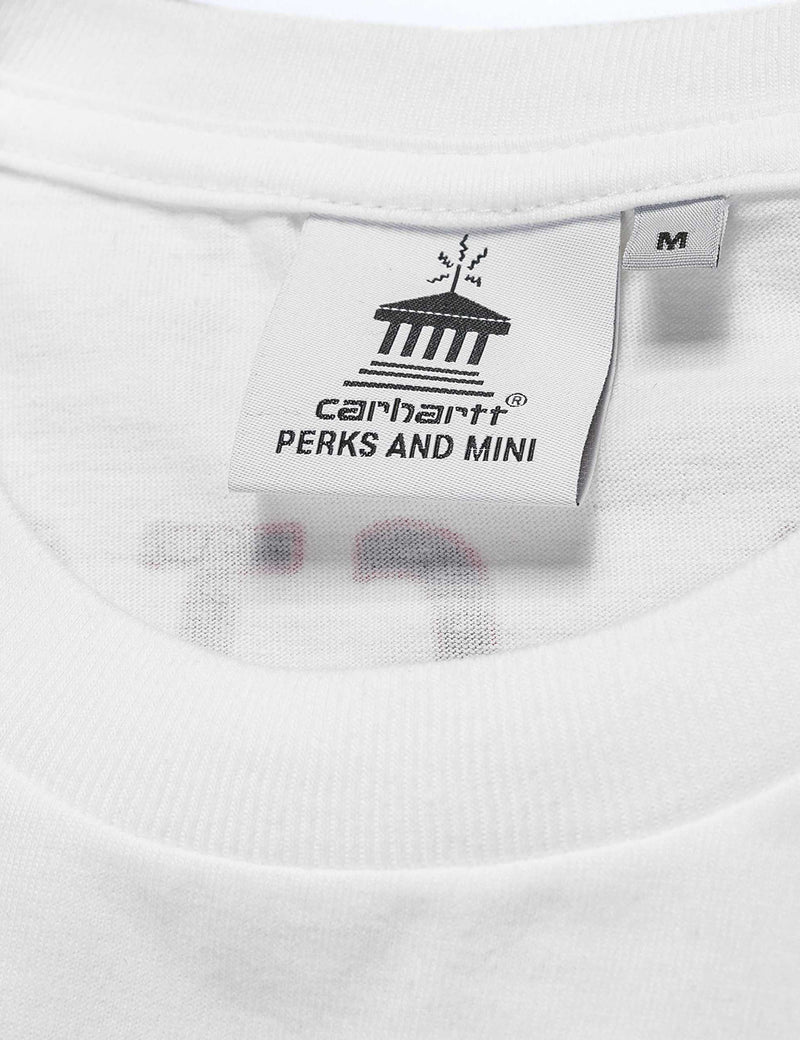 Carhartt x P.A.M. Radio Club L.A. T-Shirt - White